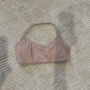 CSB Pink contour halter crop